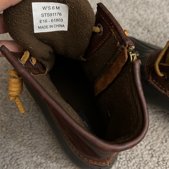 Sperry Salt Water Duck Booties - Picture 2 of 5